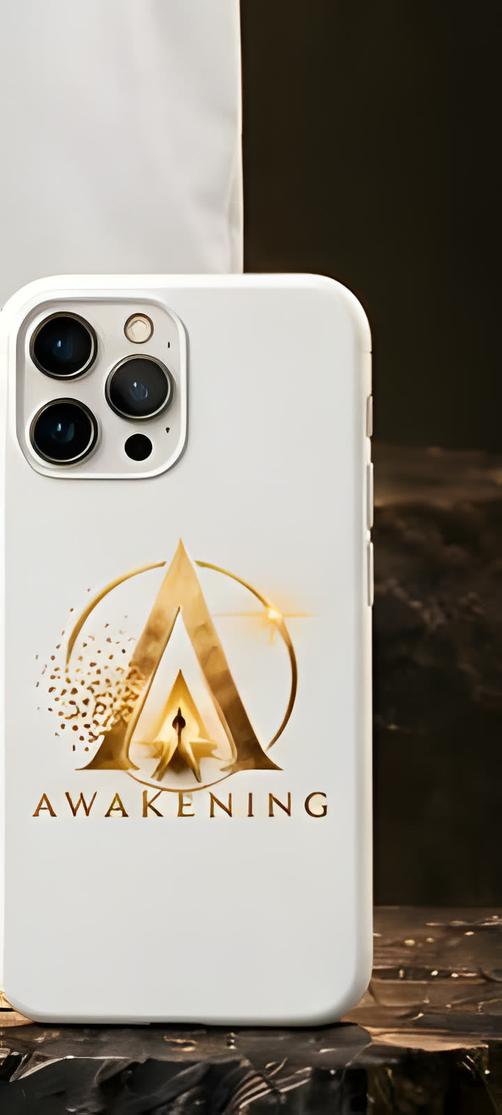 White Awakening phone case